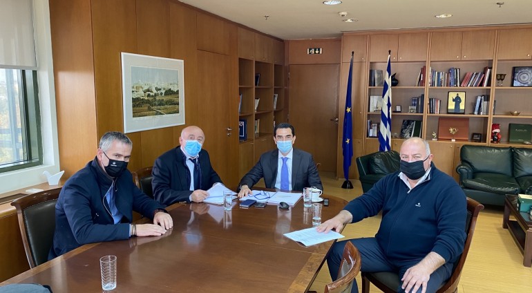 Συνάντηση της Κ.Σ.Ε. με τον Υπουργό Περιβάλλοντος & Ενέργειας κ. Κ. Σκρέκα