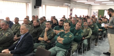 Σεμινάριο θηροφυλάκων ΣΤ ΚΟΜΑΘ για την αφρικανική πανώλη των χοίρων και άλλα θέματα